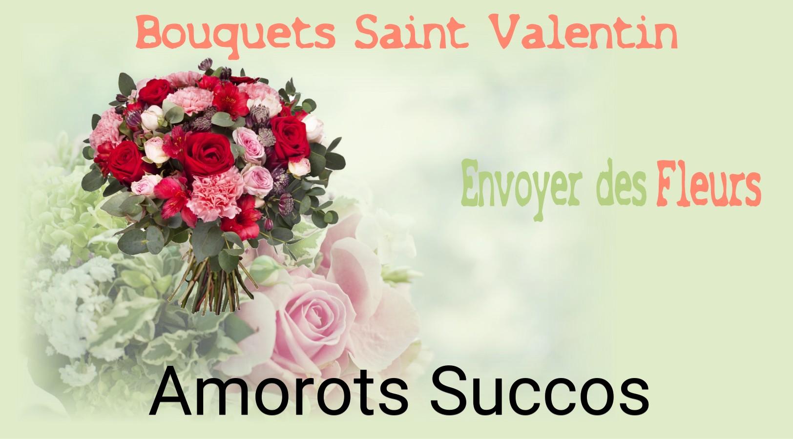 Roses de Saint-Valentin livrées à Amorots-Succos